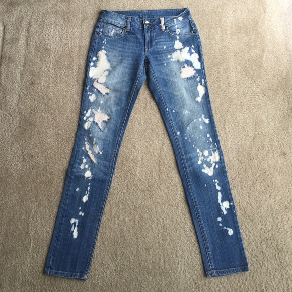 Urban outfitters bleached Jean fits 24 - Picture 1 of 5
